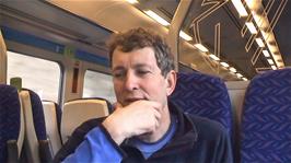 Michael on the 15:14 train from Camborne to Liskeard
